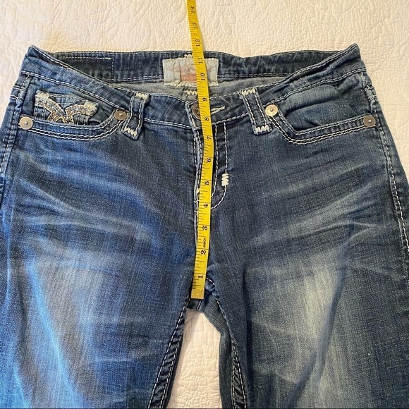 Big Star Maddie Boot Flare Vintage Collection Flap Pocket Jeans - 28 - Picture 12 of 16